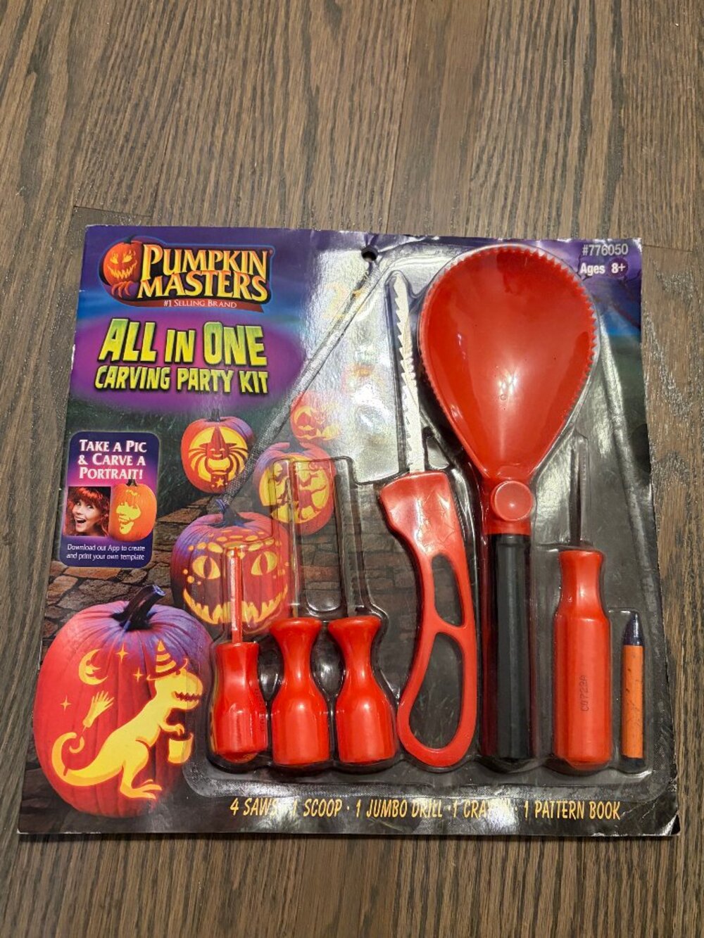 2-Pack Pumpkin Masters All In One Carving Party Kit 14 Patterns 21 Pcs Halloween
